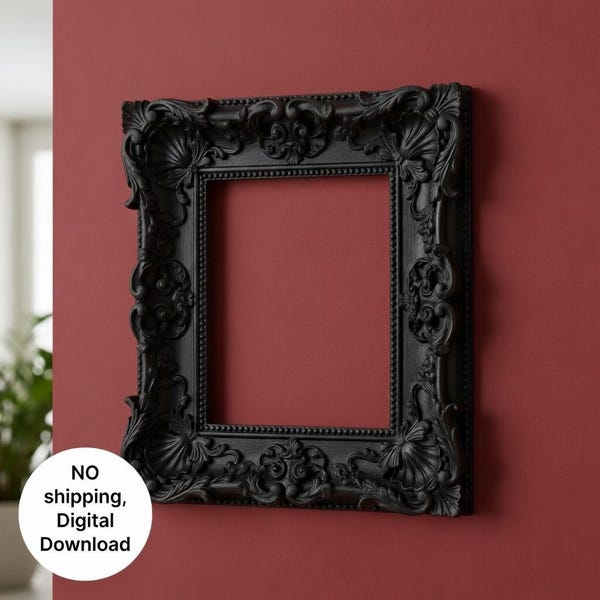 Gothic Picture Frame - Etsy