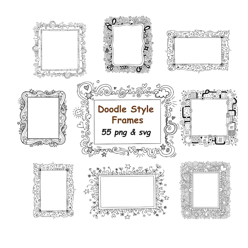 Playful Picture Frames - Etsy