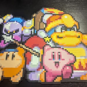 Personajes de Kirby Perler Bead