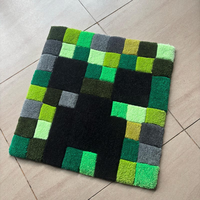 Minecrafts Rug - Etsy