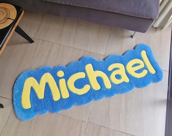 Custom Name Rug Personalized Tufted Rug
