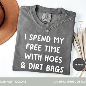 Camiseta engraçada de jardinagem: presente para amantes de jardinagem, camiseta de algodão macio
