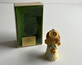 Vintage Angel Christmas Ornament - Delicate Hallmark Tree-Trimming Collectible