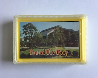 Vintage Grand Ole Opry Nashville Playing Cards - Musician's TN Souvenir Set