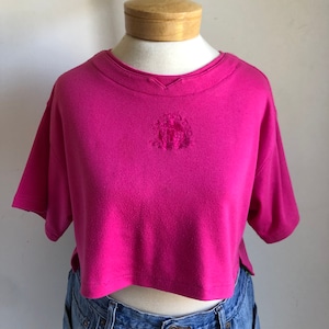Vintage Limited Too Pink Crop Top XL