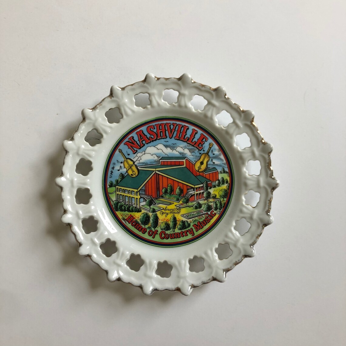 Vtg plate vintage nashville plate vintage nashville Etsy