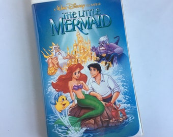 Vintage Little Mermaid VHS - Walt Disney Classic Tape