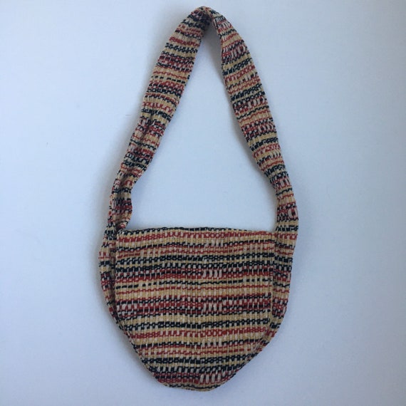 Vintage 1970s Handmade Shoulder Bag: Boho Hippie … - image 2