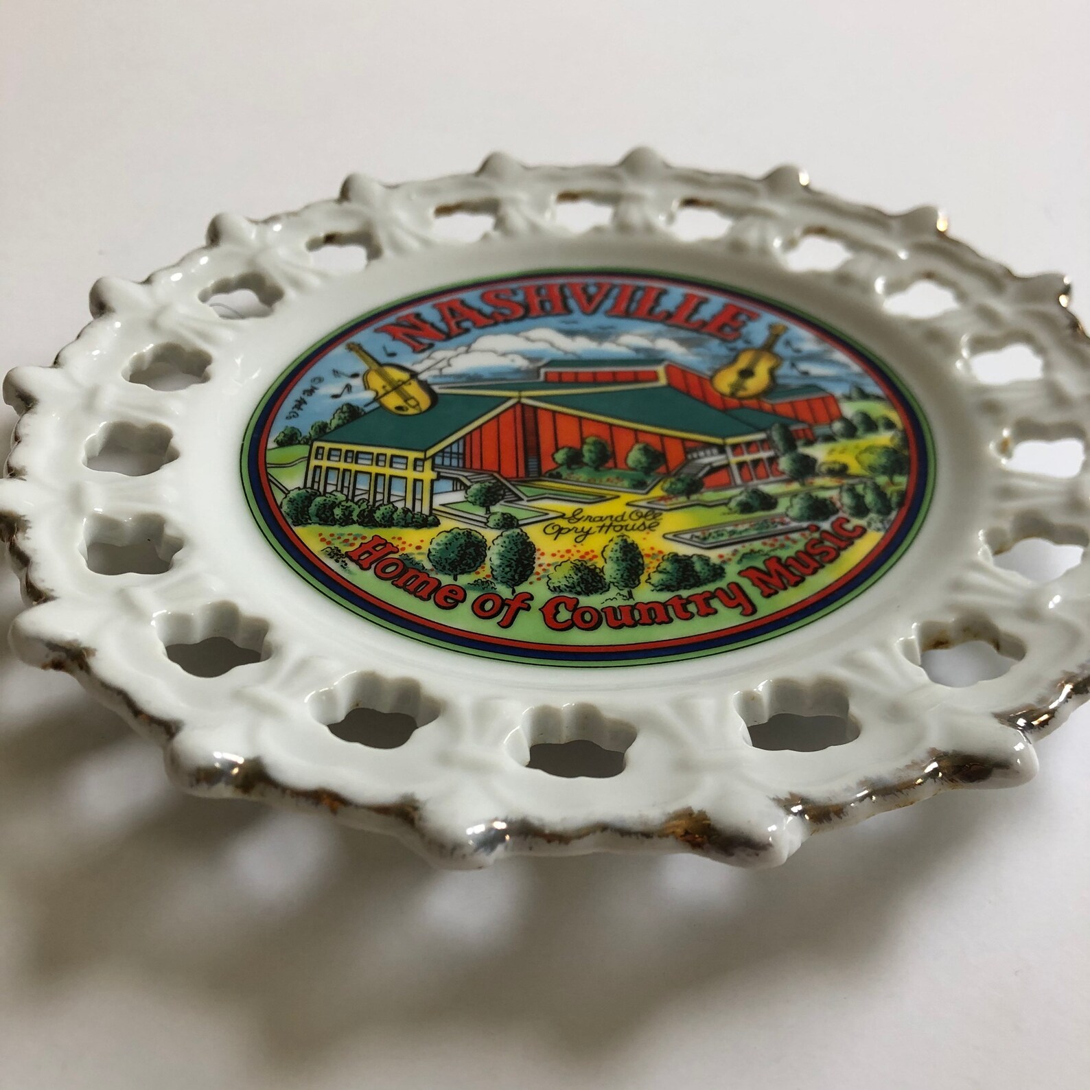 Vtg plate vintage nashville plate vintage nashville Etsy
