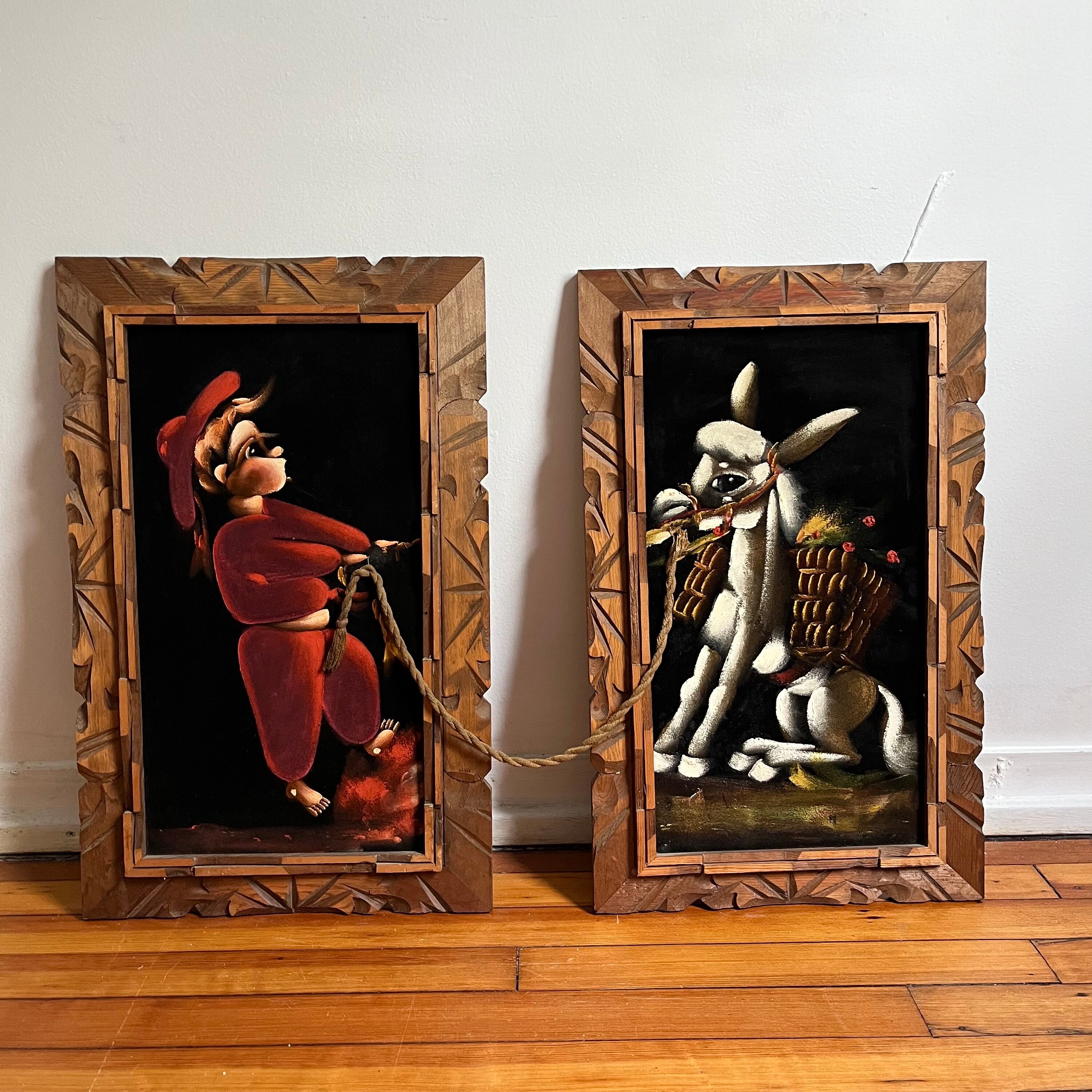 Mexican Velvet Painting - Etsy Canada