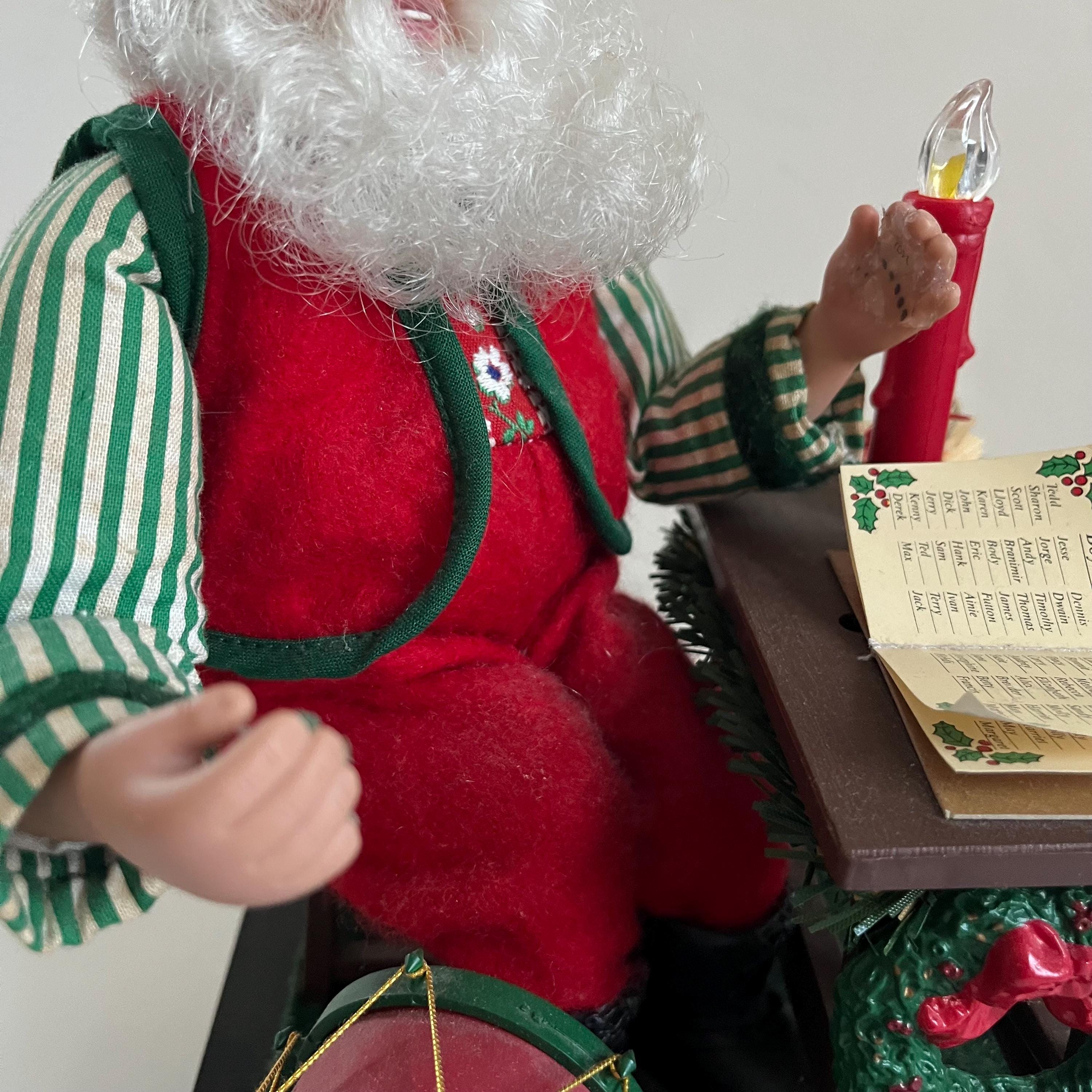 ♥️アンティーク サンタクロース NOEL Vintage Noel Santa Claus Figurine With Drum and Candlestick