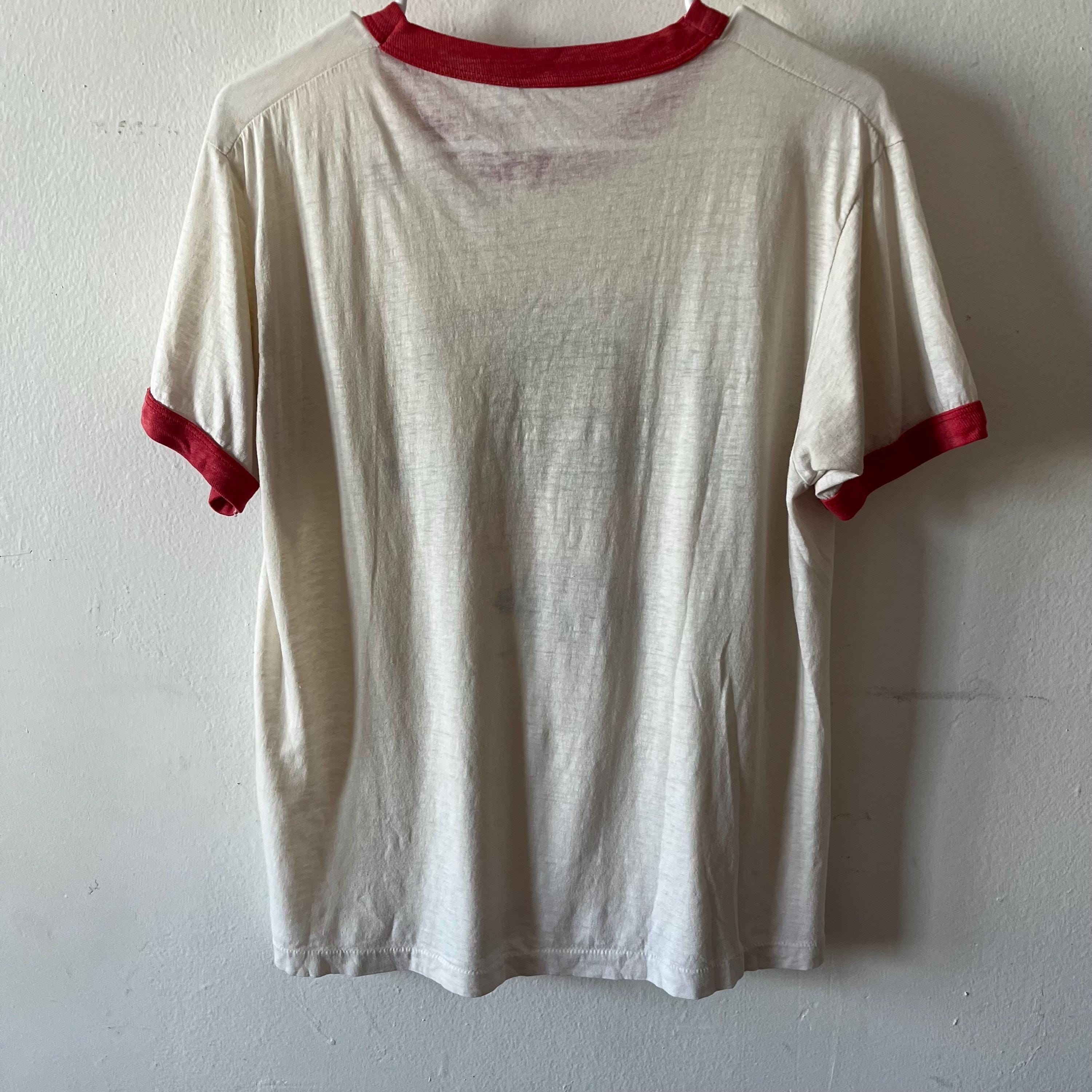 Vintage 1984 NFC Champions San Francisco 49ers Ringer T