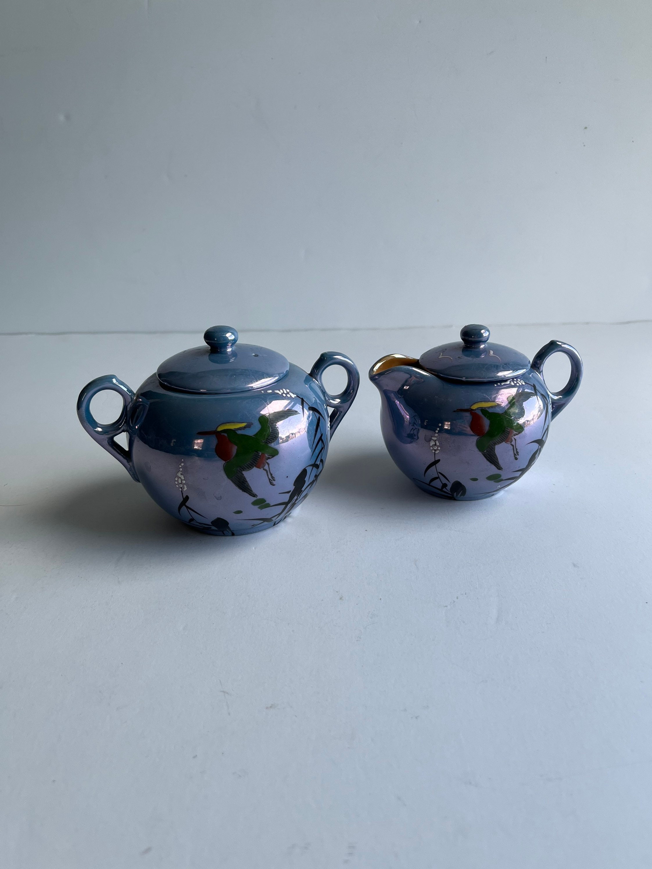ブルーバード　陶器　シェイカー　昭和レトロ Spode Blue Bird - Etsy