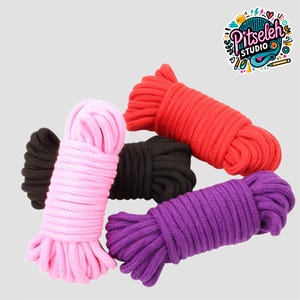 10 Meter Natural Cotton 8 Plait Rope