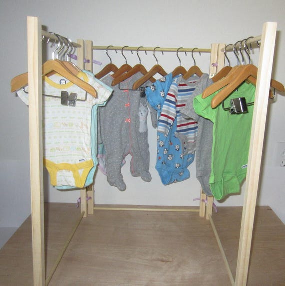 doll clothes display racks