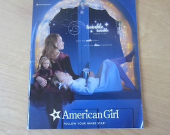 American Girl Doll Catalog, Holiday 2009, introducing Rebecca Rubin, Girl of the Year Chrissa, photos, scrapbook, reference, HTF