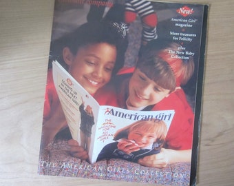 American Girl Doll Catalog, vintage Pleasant Company, original four American Girl dolls, introducing the AG magazine, Holiday 1992 HTF