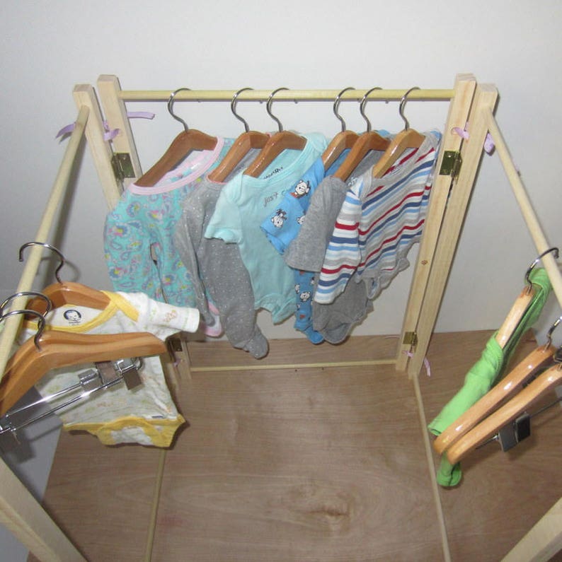 Doll Clothes Rack for My Twinn Doll clothes 23 Inch Doll Rack Etsy