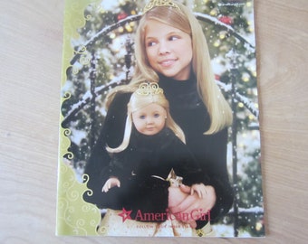 American Girl Doll Catalog, introducing Julie Albright, Holiday 2007, Girl of the Year Nicki, photos, scrapbook, reference, HTF