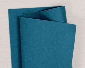 Viridian 100% Wool Felt // Pure Merino Wool Felt Sheets // Bellwether // Blue Felt Crafts, DIY Felt Projects, Felt FLowers, Felt Garlands