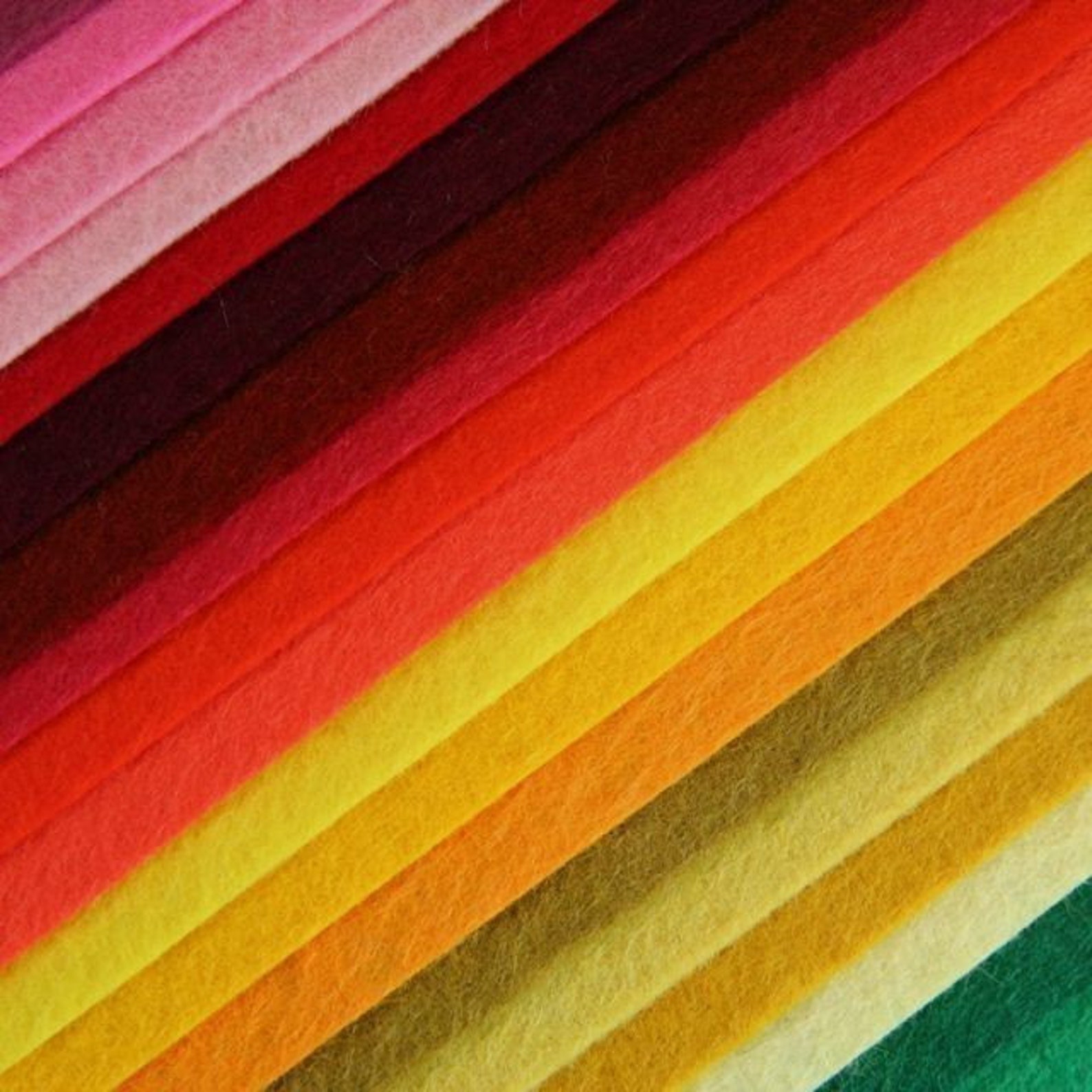 Felt by the Yard // 1/2 Yard // Wool Blend Felt Merino Etsy