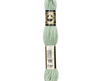 Tapestry Yarn // Sage 7369 // DMC Wool Yarn // Wool Yarn, Needlepoint, Embroidery, Weaving, Tapestry, Benzie Design, Benzie Felt