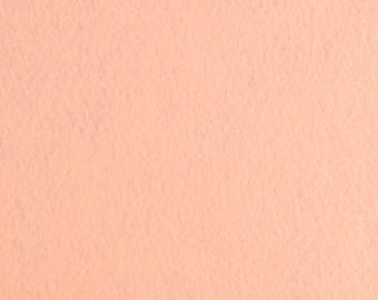 Feltro de lã mista cor pêssego // Folhas // Metros // Fios // Artesanato em feltro, Projetos em feltro, Flores de feltro, Enfeites de feltro