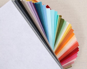 Full Collection 100% Wool Felt // Pure Merino Wool Felt Sheets // Bellwether //  Pure Wool Felt Fabric, DMC Floss Collection, Felt Crafting