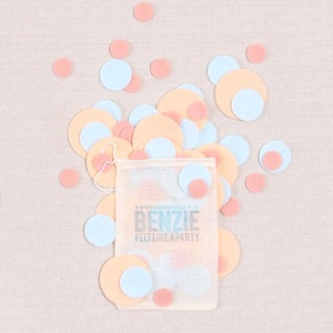 Filz-Fetti Kreise, gestanzte Formen // Filz-Fetti by Benzie // Wollfilz, Haarschmuck, Girlandenset, Party, DIY Basteln