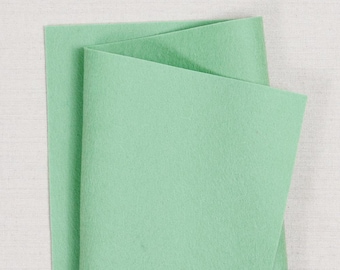 Agave 100% Wool Felt // Pure Merino Wool Felt Sheets // Bellwether // Green Wool Felt Fabric, Felt Crafting, Felt Projects, Felt Flowers