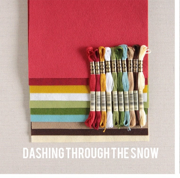 Sugar House Shop // Wool Felt for Pattern // Benzie Guest Etsy