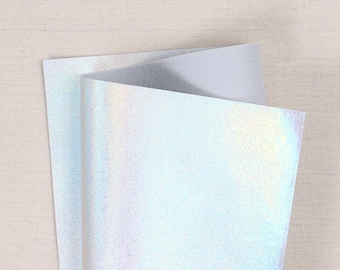 Metallic Felt // Iridescent // Bellwether, 9x12&quot; Metallic Felt Sheets, Shiny Felt Embellishments, Merino Felt, Merino Wool Felt Sheets