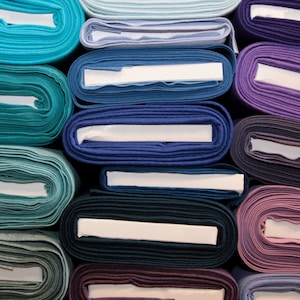 Wool Felt Yardage // Free Shipping // Benzie// Benzie Felt by the Yard. Merino Wool, Wool Blend Felt, Wool Felt Fabric, DIY Felt Supply
