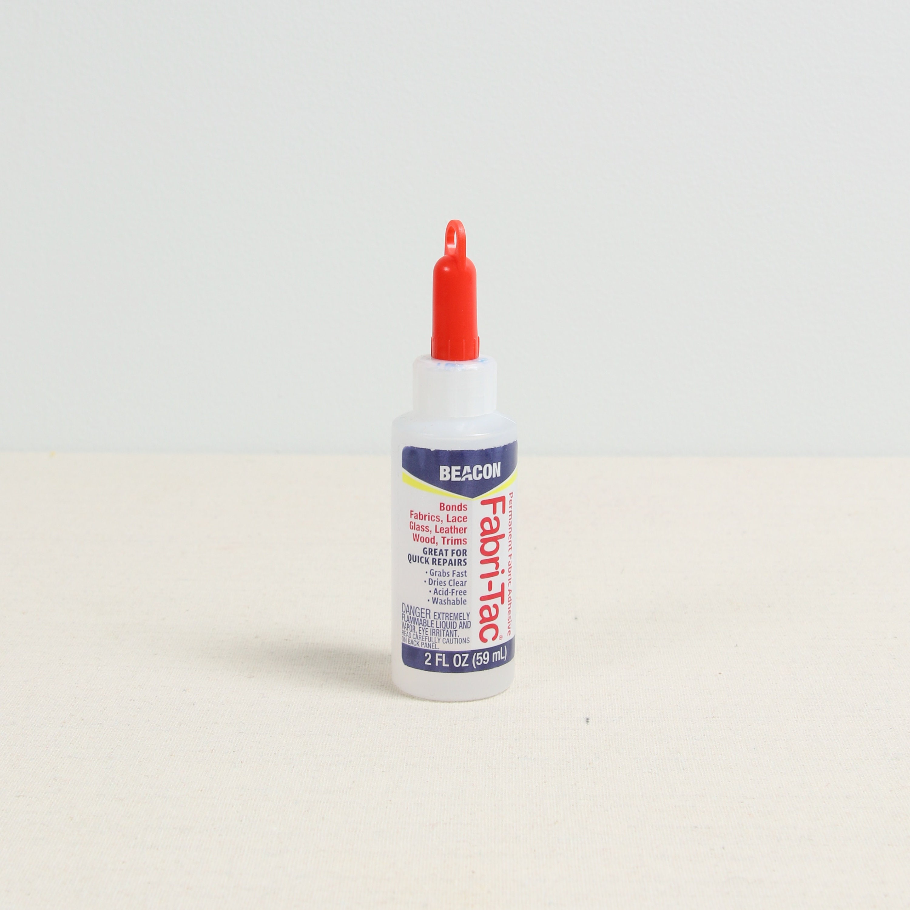 Beacon Gem-tac Permanent Adhesive. 4 Oz. Dries Clear. Rhinestone, Crystal,  Sequins Glue Adhesive. Non Toxic, Washable, Clear Glue Adhesive 