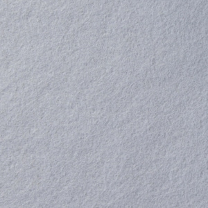 May include: Close-up of a light gray felt fabric. The material has a soft, textured appearance, with a slightly uneven surface. The color is a muted, neutral tone, suitable for various craft projects.