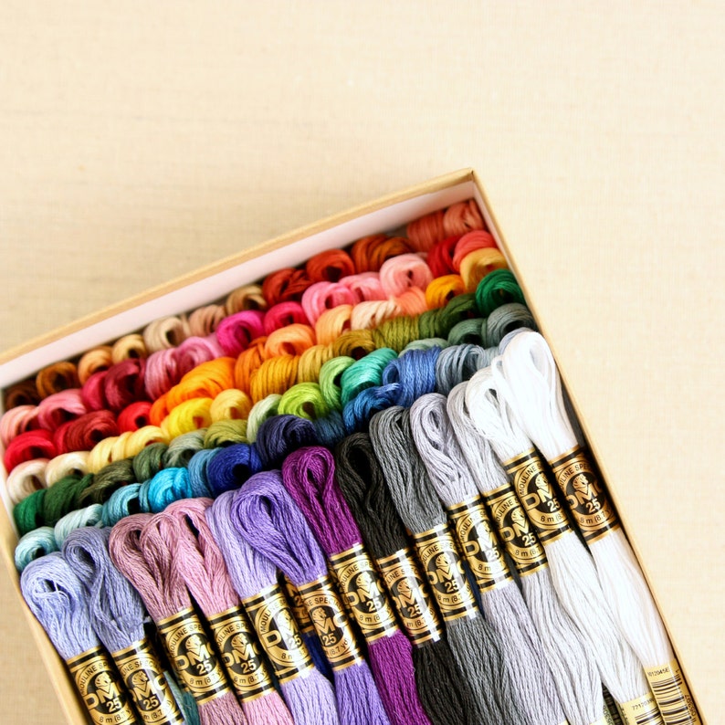 DMC Embroidery Floss // Benzie's Complete Collection // Etsy