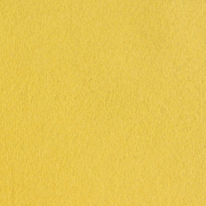 May include: A close-up shot of a solid yellow felt fabric. The fabric has a slightly textured surface, with a consistent color and a soft, matte appearance. The yellow color is bright and evenly distributed across the material.