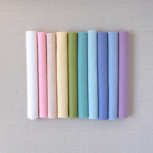 Wool Felt // Doll Face // Doll Making Multicultural Crafts Etsy