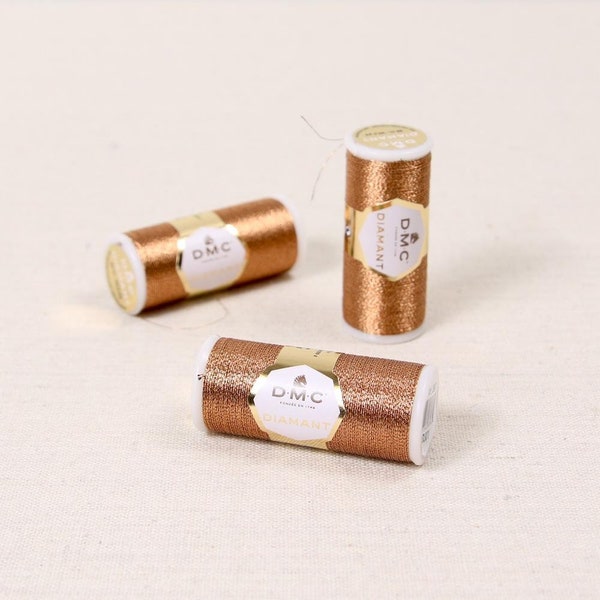 DMC Embroidery Floss // Diamant // Embroidery, Stitching Thread, Sewing, Sparkle, Silver and Gold, Needlecraft, Felt Sewing, Sewing Supplies