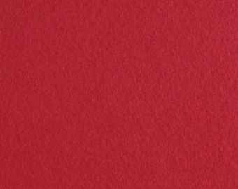Feltro vermelho em mistura de lã // Feltro vermelho // Folhas // Metros // Fios // Artesanato em feltro, Projetos em feltro, Flores de feltro, Enfeites de feltro