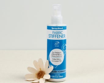 Stoff Stiffener Spray // Stiffen Spray // Stiff Filz, Filzblumen, Bastelprojekte, Filzgirlanden Dekoration, Filzblüten