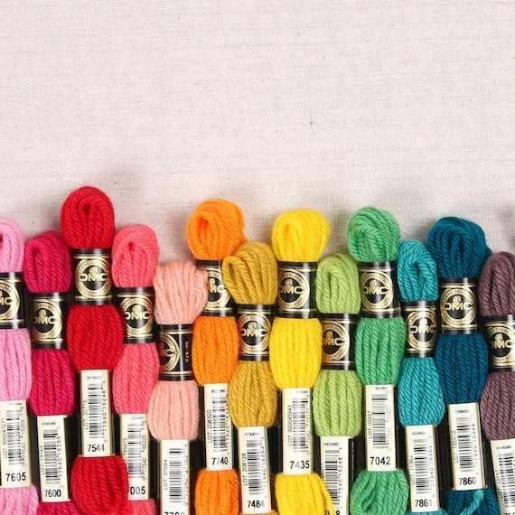 DMC Embroidery Floss, Yellow Palette – Benzie Design