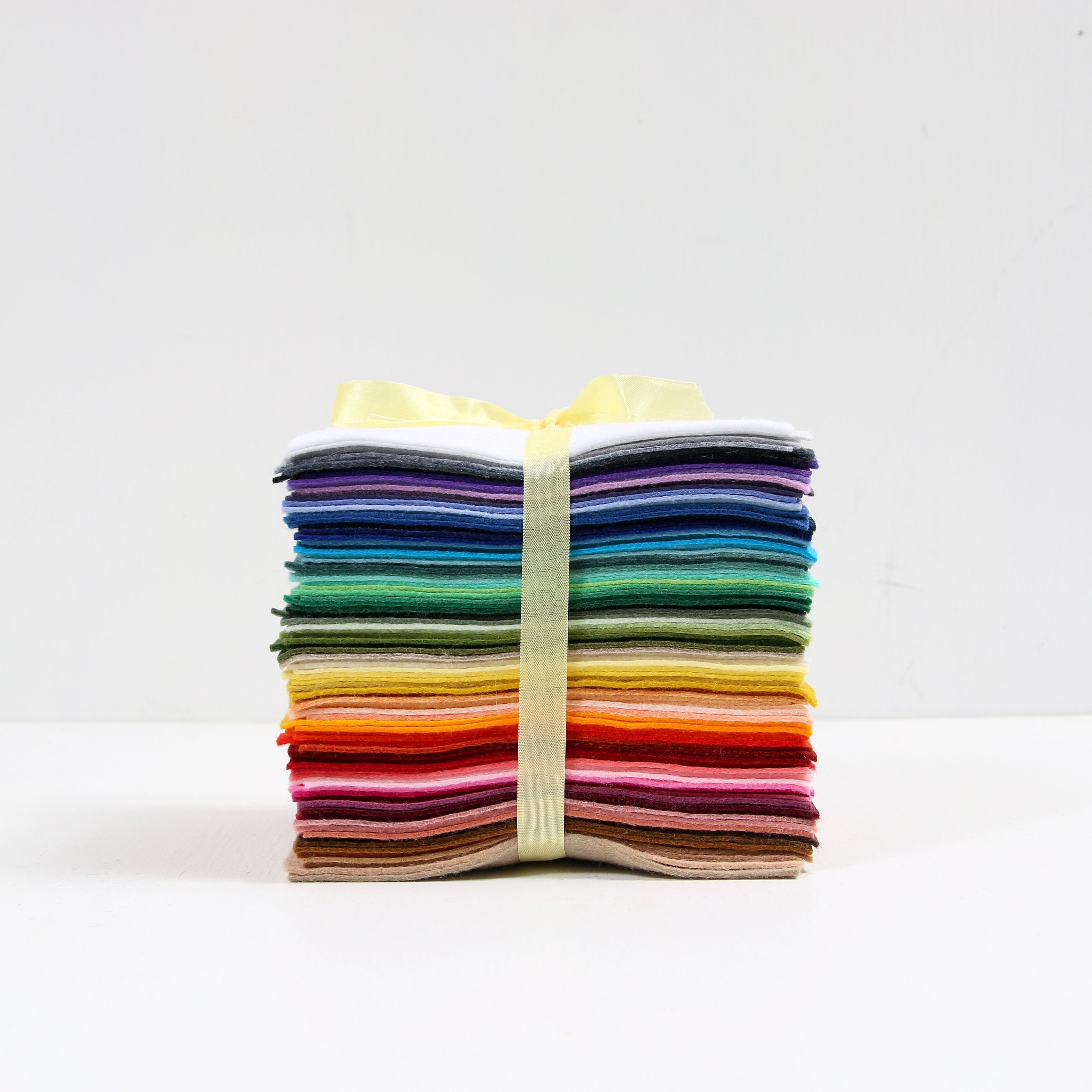 Wool Blend Felt Collection + Chart // 12x18 // Rainbow Fabric, Large ...