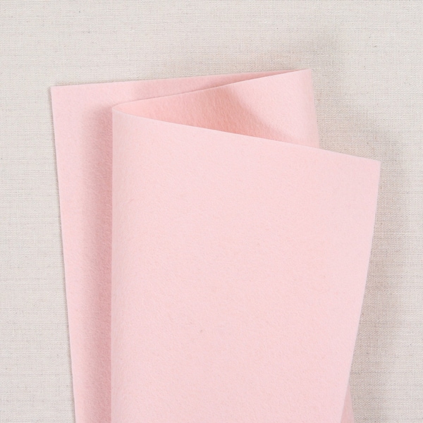 Plie 100% Wool Felt // Pure Merino Wool Felt Sheets // Bellwether //  Pink Wool Felt Sheets, Felt Crafting, Baby Mobiles, Felt Stitching