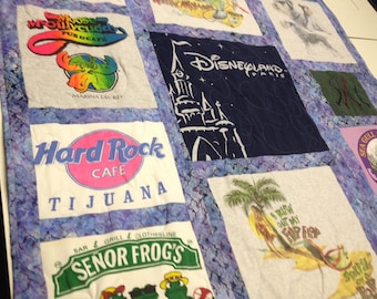 Memory Quilt, made to order from your favorite tee-shirts HFC111