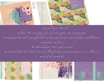 Tropical Prayer Journal Kit