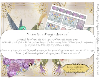 Victorious Prayer Journal Kit