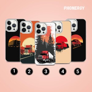 Truckers Phone Case American Driver cover for iPhone 16e, 14, 13, 12, 11, SE, Samsung S25, A15, S21, S23 Ultra, Google pixel 8, 9 Pro