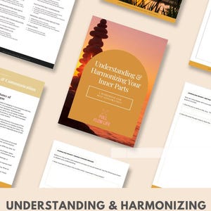 Inner Healing Workbook Self-Discovery Journal Emotional Wellness Digital Guide Understanding & Harmonizing Your Inner Parts Shadow Work