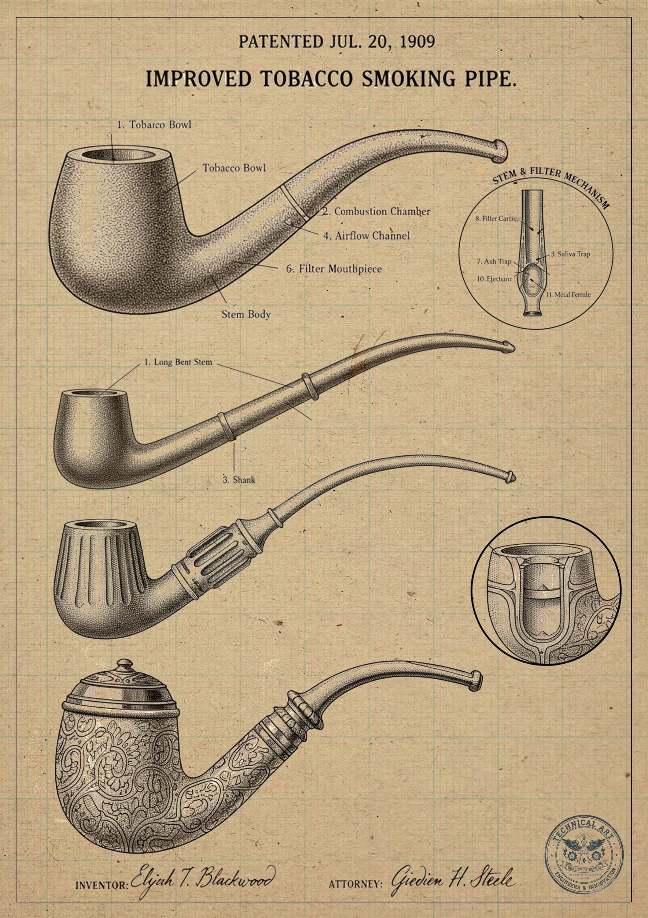 Cigar smoker poster - Etsy België, image size:2120x3000